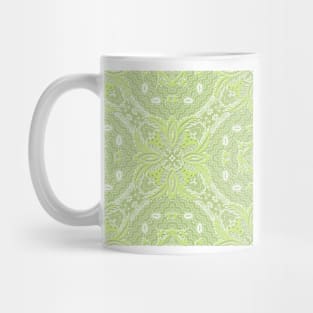 Textured Embossed Lace Mug